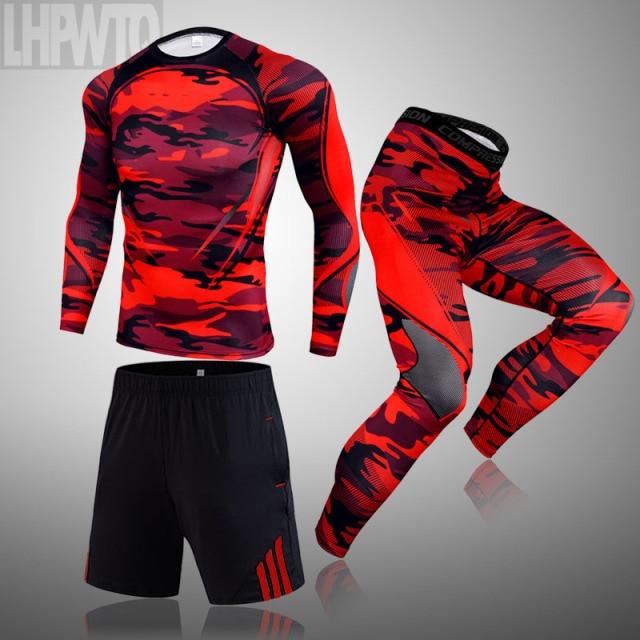 3-piece Men's Compression Suits