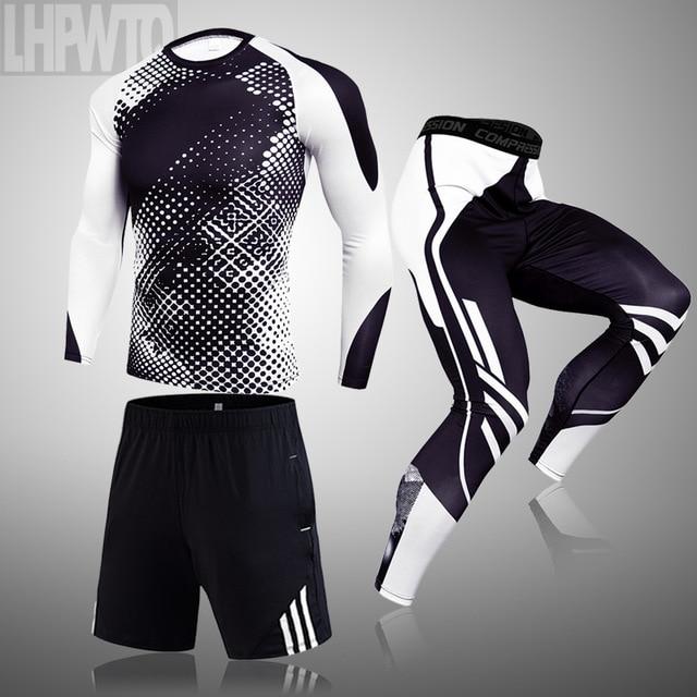 3-piece Men's Compression Suits