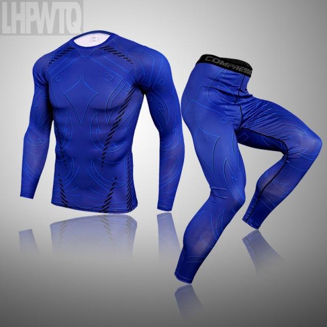 3-piece Men's Compression Suits