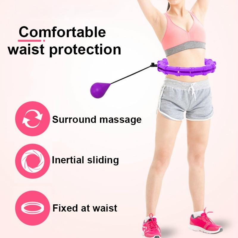 Adjustable Detachable Massage Hoops
