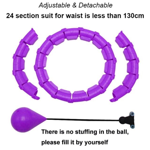 Adjustable Detachable Massage Hoops