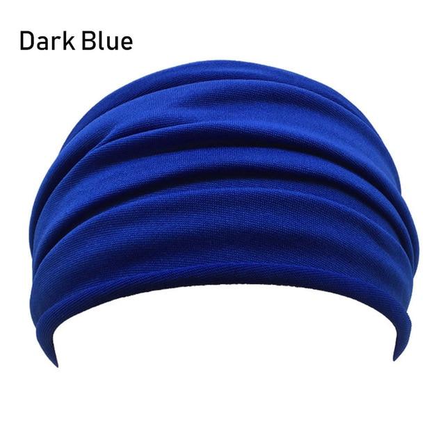 Nonslip Elastic Folds Yoga Hairband