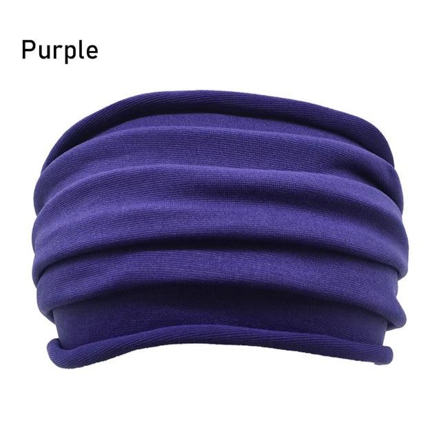 Nonslip Elastic Folds Yoga Hairband