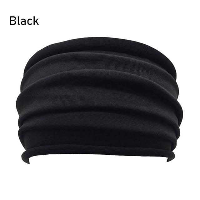 Nonslip Elastic Folds Yoga Hairband