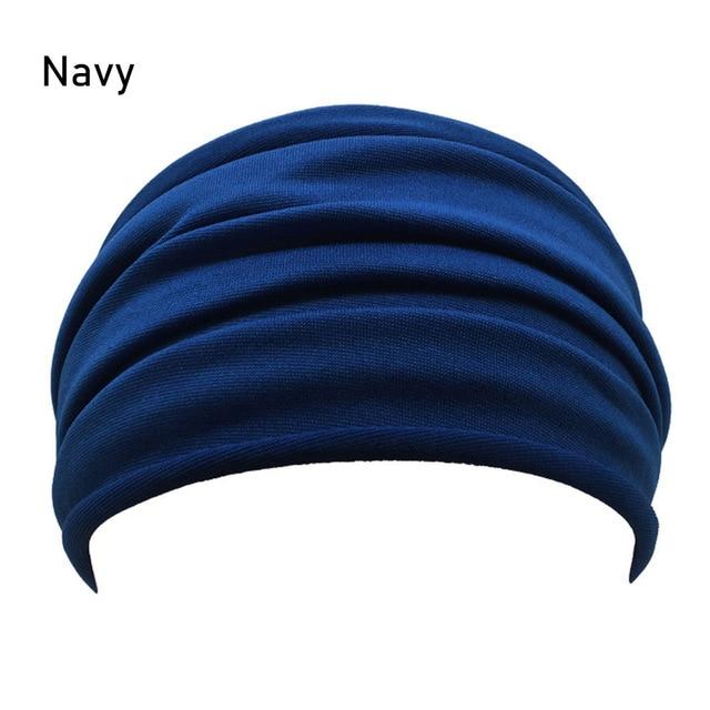 Nonslip Elastic Folds Yoga Hairband