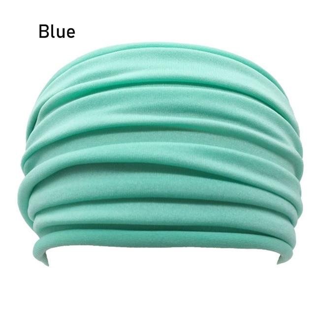 Nonslip Elastic Folds Yoga Hairband