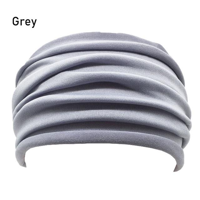 Nonslip Elastic Folds Yoga Hairband