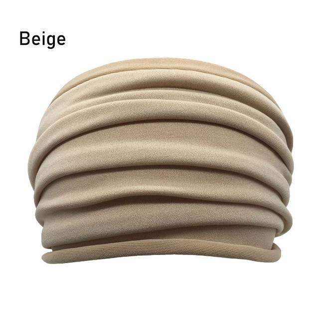 Nonslip Elastic Folds Yoga Hairband