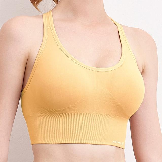 Women Push Up Crop Tops