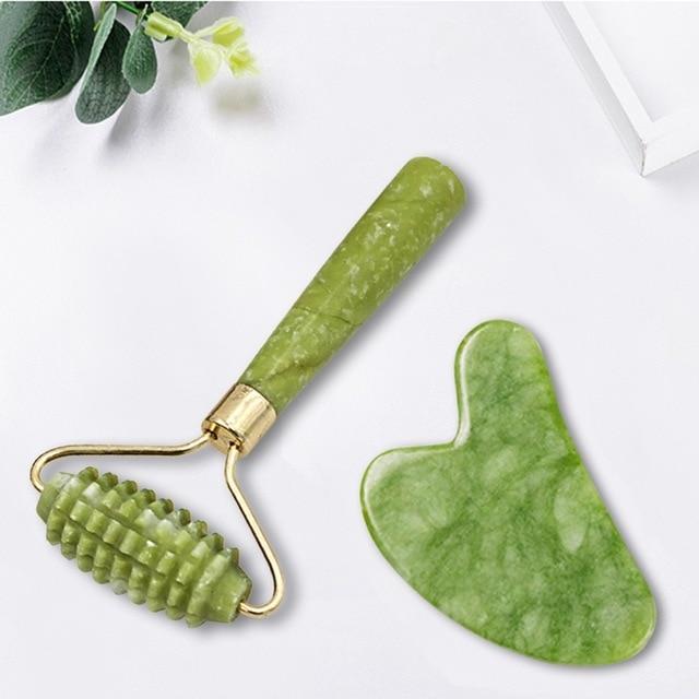 Guasha Jade Roller Face Massager