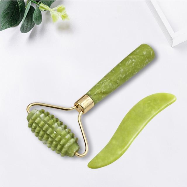 Guasha Jade Roller Face Massager