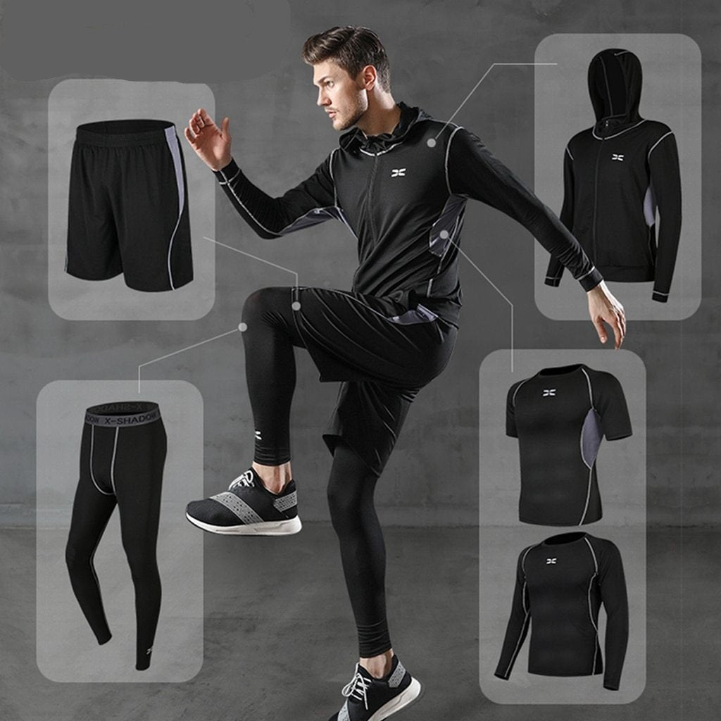 Men's Fitness Compression Suit