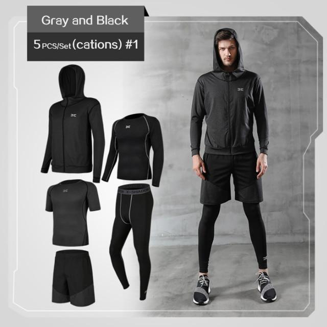 Men's Fitness Compression Suit