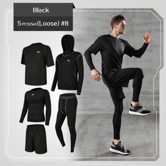 Men's Fitness Compression Suit