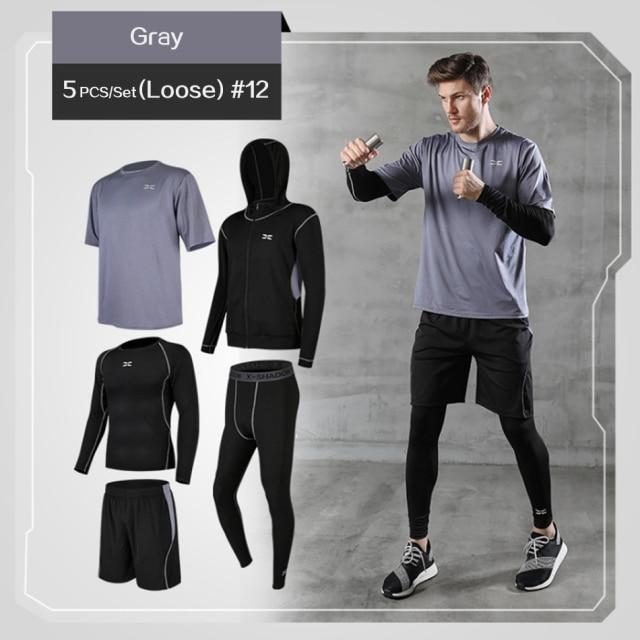 Men's Fitness Compression Suit