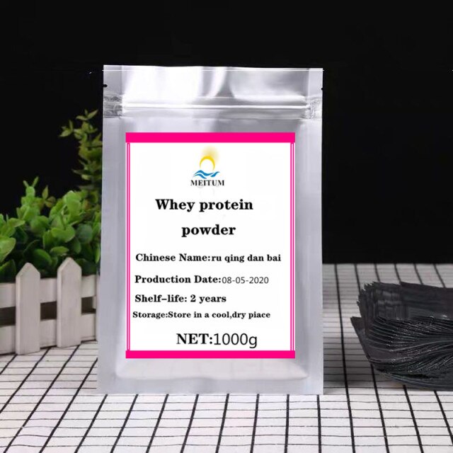 High quality natural whey protein powder for enhanced immunity, faster muscle recovery, anti-fatigue ，free shipping