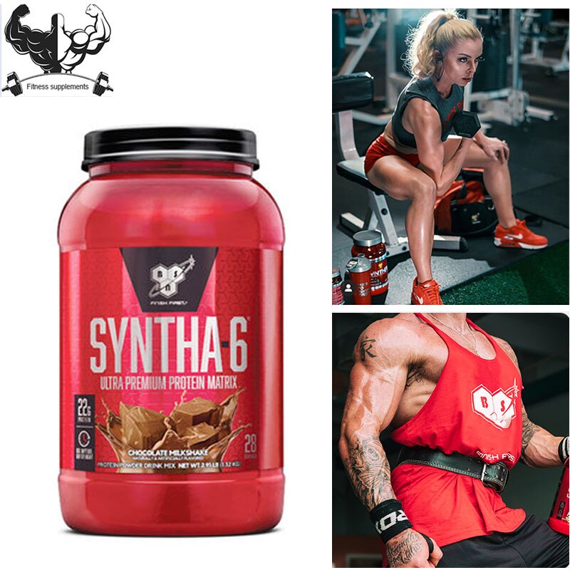 Syntha-6 protein powder amino acid mixed formula for  bulk  muscle strengthening and fitness workout recovery 2.91 lbs